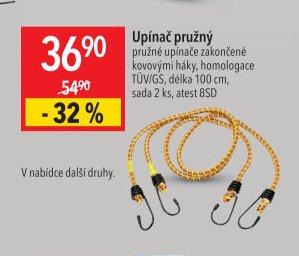 Upínač pružný
