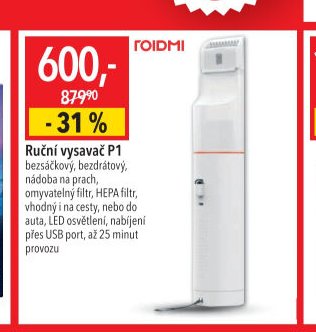 Ruční vysavač P1