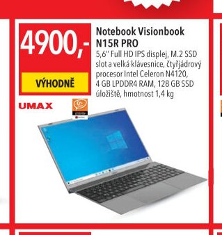 Notebook Visionbook N15R PRO