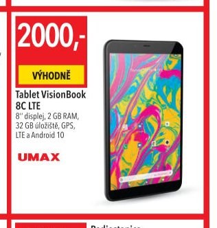 Tablet VisionBook 8C LTE