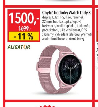 Chytré hodinky Watch Lady X