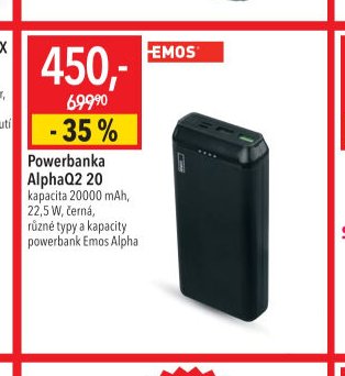 Powerbanka AlphaQ2 20