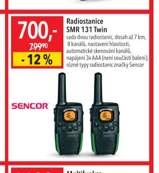 Radiostanice SMR 131 Twin