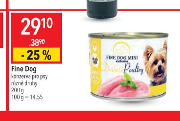 Fine Dog konzerva pro psy