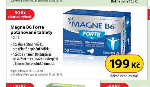 Magne B6 Forte potahované tablety 50 tbl.