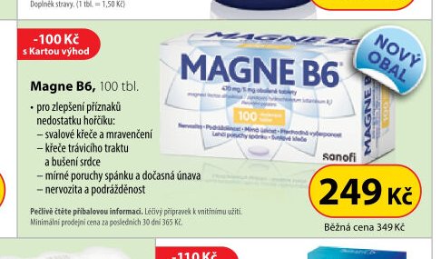 Magne B6, 100 tbl.