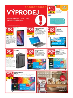 akční leták Globus 2.1.2024-9.1.2024