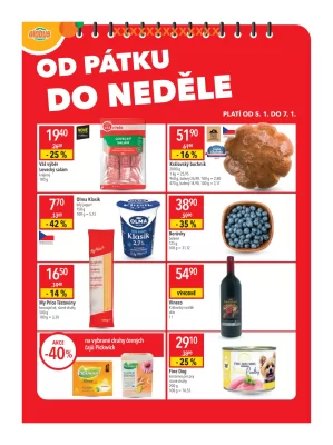 akční leták Globus 2.1.2024-9.1.2024