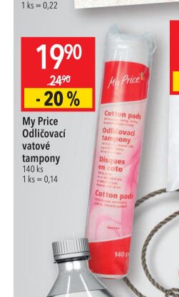My Price Odličovací vatové tampony