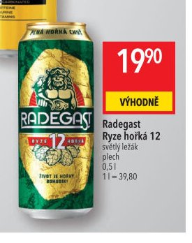 Radegast Ryze hořká 12