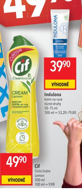 Cif čisticí krém