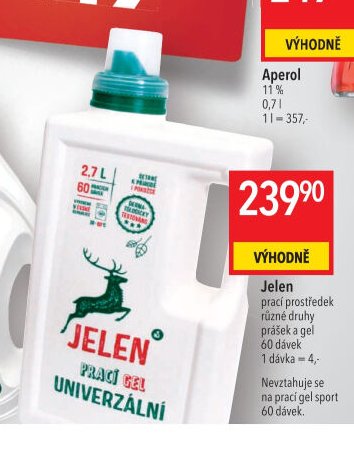 Jelen prací gel