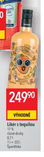 Likér s tequilou