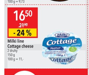 Milki line Cottage cheese