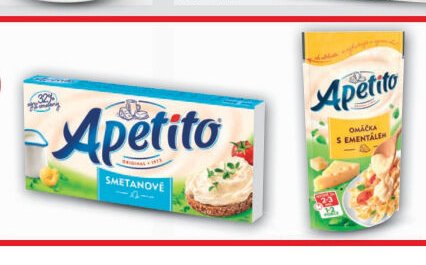 Apetito tavené sýry