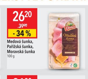 Medová šunka, Pařížská šunka, Moravská šunka 100 g