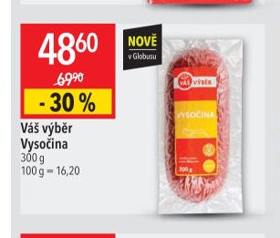 Váš výběr Vysočina 300 g
