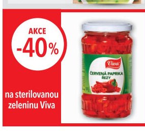 Viva Červená paprika řezy