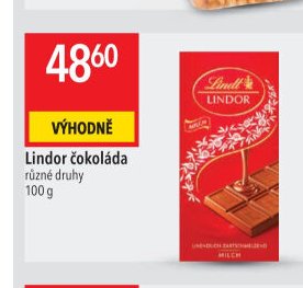 Lindor čokoláda