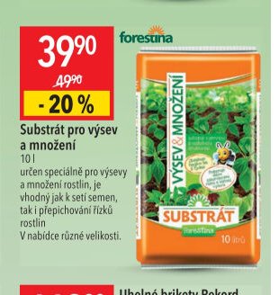 Substrát pro výsev a množení