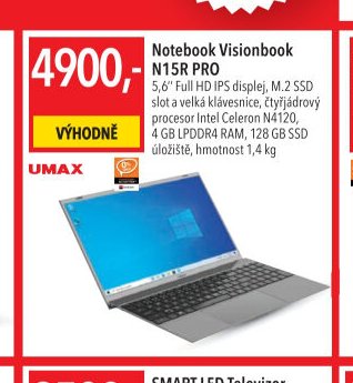 Notebook Visionbook N15R PRO