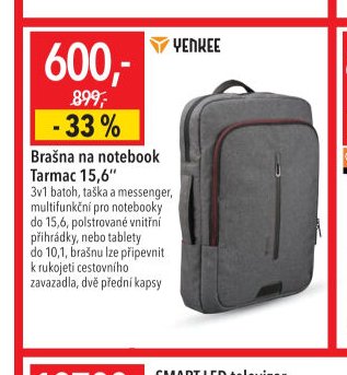 Brašna na notebook Tarmac 15,6