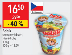 Dezert Bobík - Globus akcniletaky.com