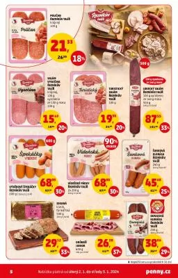 akční leták Penny Market 2.1.2024-3.1.2024