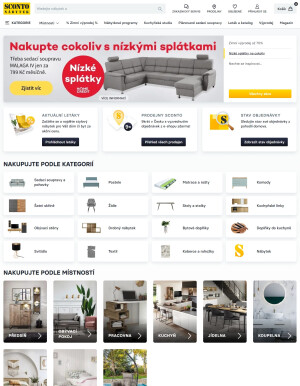 akční leták Sconto nábytek 2.1.2024-8.1.2024