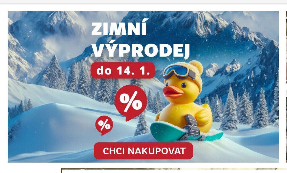 Zimní výprodej