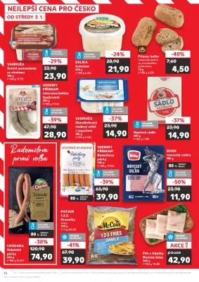 akční leták Kaufland 3.1.2024-9.1.2024