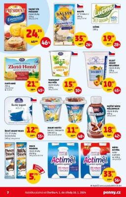 akční leták Penny Market 4.1.2024-10.1.2024