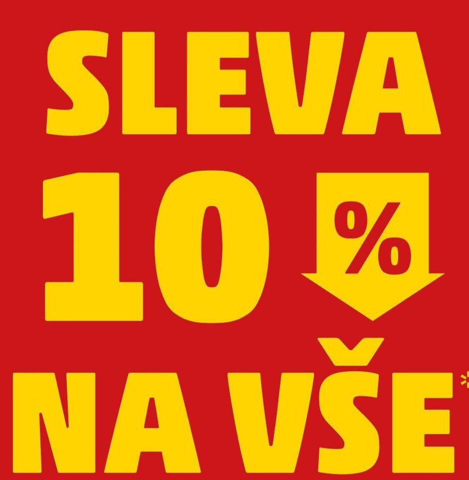 Sleva 10 % na vše
