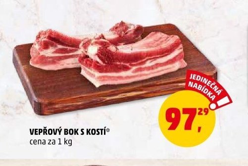 VEPŘOVÝ BOK S KOSTÍ