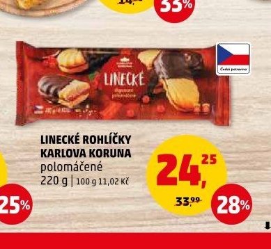 LINECKÉ ROHLÍČKY KARLOVA KORUNA