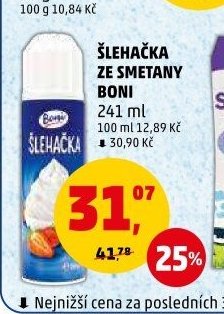 ŠLEHAČKA ZE SMETANY BONI 241 ml
