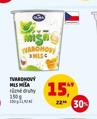 TVAROHOVÝ MLS MÍŠA