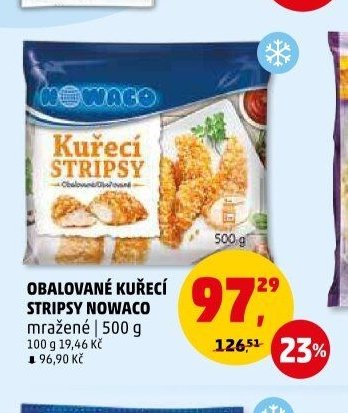 OBALOVANÉ KUŘECÍ STRIPSY NOWACO