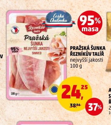 Pražská šunka Řezníkův talíř 100 g