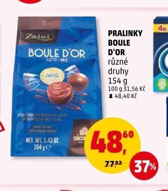 PRALINKY BOULE D'OR
