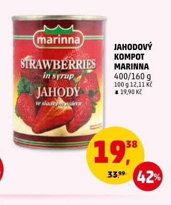 Jahodový kompot Marinna