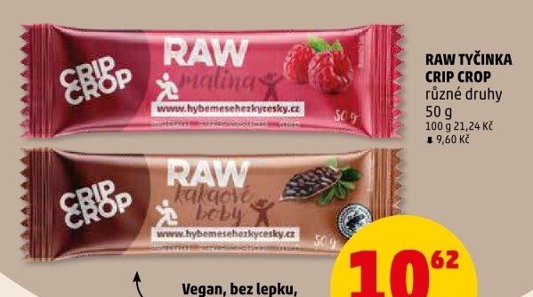 RAW TYČINKA CRIP CROP