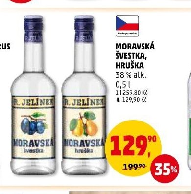 Moravská švestka, hruška