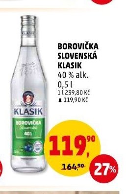 Borovička Slovenská Klasik