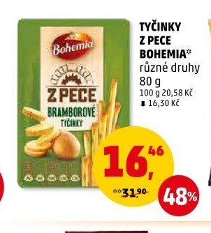 TYČINKY Z PECE BOHEMIA