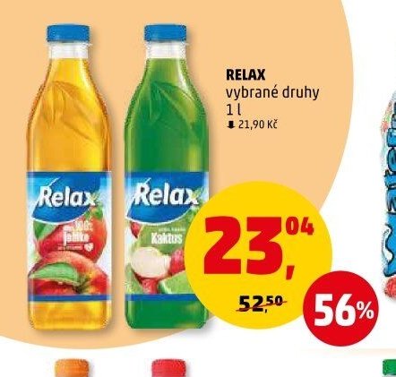 Relax vybrané druhy