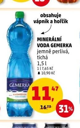 Minerální voda Gemerka