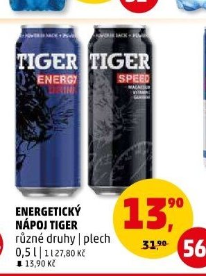 Energetický nápoj Tiger