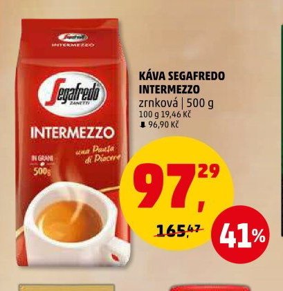 KÁVA SEGAFREDO INTERMEZZO