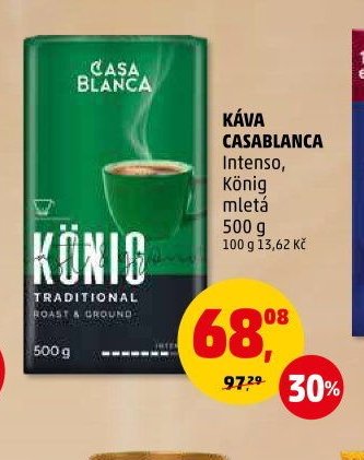 KÁVA CASABLANCA KÖNIG